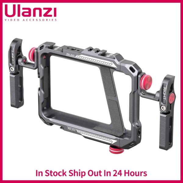 Ulanzi Lino Smartphone Cage: Sturdy Grip for iPhone X - 13 Series & Mini/Pro/Pro Max, Enhancing Vlog and Video Experience