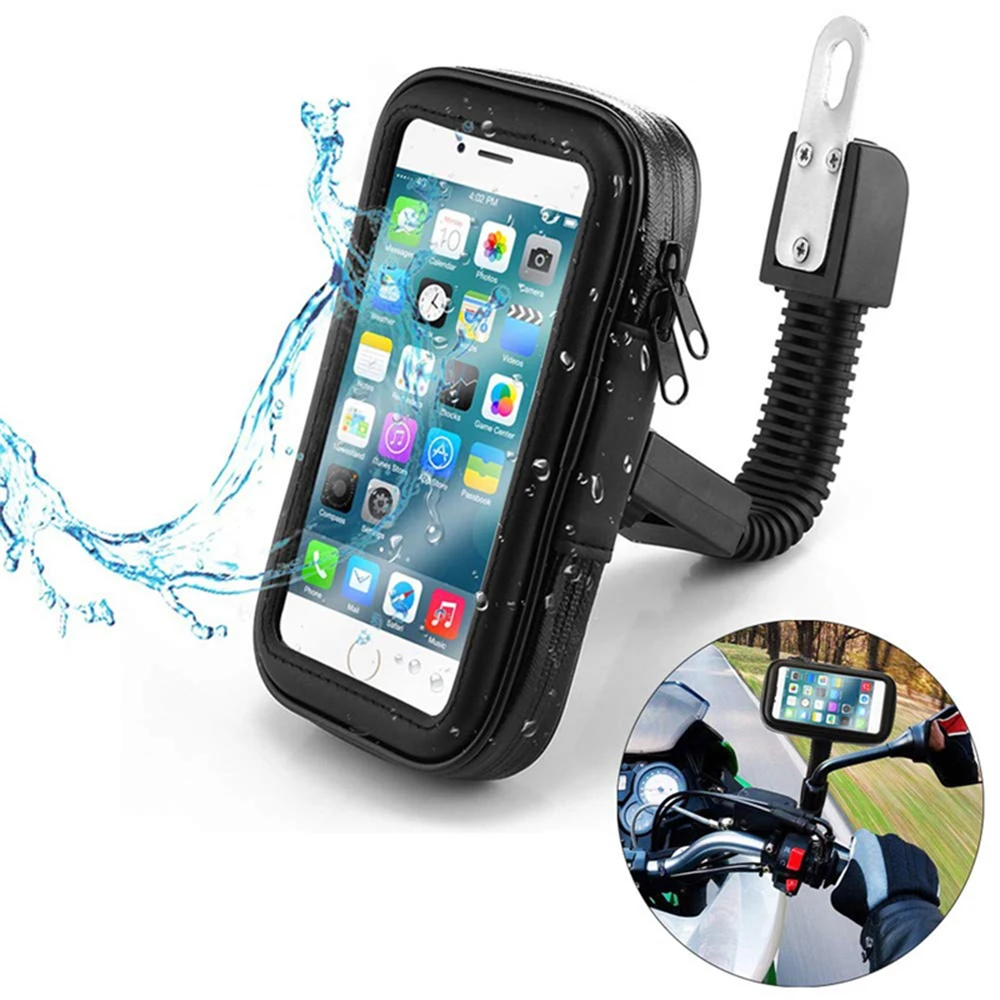 Waterproof Bike Motor Phone Holder: Secure Mount for iPhone, Samsung & GPS on Bicycle/Motorcycle Handlebar