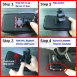 Waterproof Bike Motor Phone Holder: Secure Mount for iPhone, Samsung & GPS on Bicycle/Motorcycle Handlebar