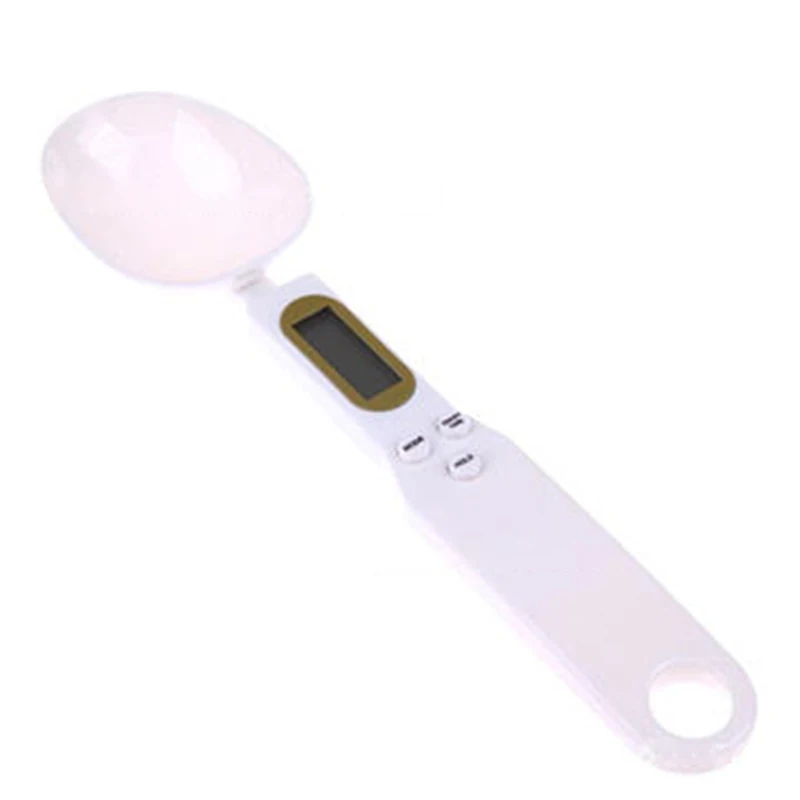 500g/0.1g Portable LCD Digital Kitchen Scale Measuring Spoon, Gram Electronic Spoon Weight Volume Food Scale - New, High Quality