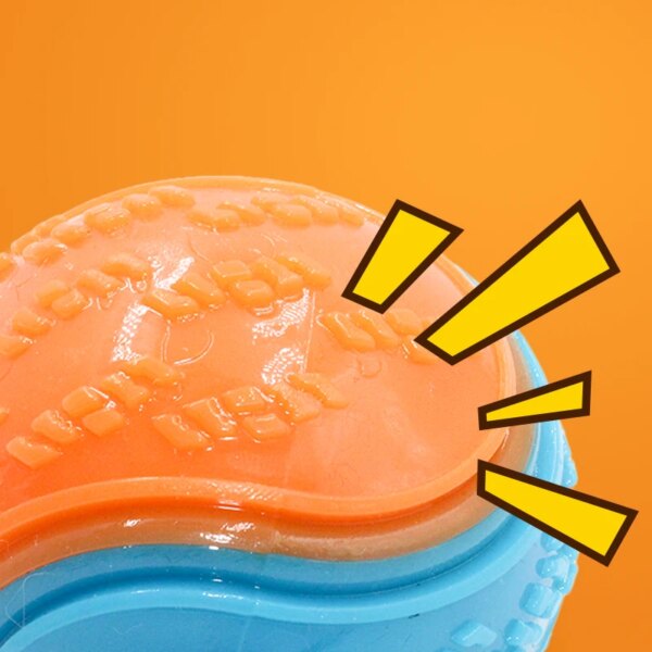 66685-4cjrcg.jpg Dogs Interactive Toys Soft TPR Toys for Dogs, Pet Teeth Cleaning, Bite-Resistant Squeaky Dog Ball Toy