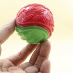 Dogs Interactive Toys Soft TPR Toys for Dogs, Pet Teeth Cleaning, Bite-Resistant Squeaky Dog Ball Toy