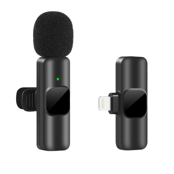 Wireless Lavalier Mic: Portable Audio for iPhone & Android
