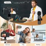 Wireless Lavalier Mic: Portable Audio for iPhone & Android