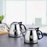 Stainless Steel Kettle: Induction Cooker & Camping Set