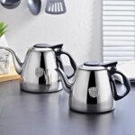 Stainless Steel Kettle: Induction Cooker & Camping Set