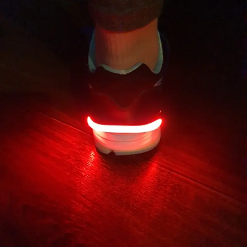 Luminous Shoe Clip: Night Running Safety Light