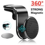 Magnetic Car Phone Holder: Air Vent Mount for GPS & Smartphones
