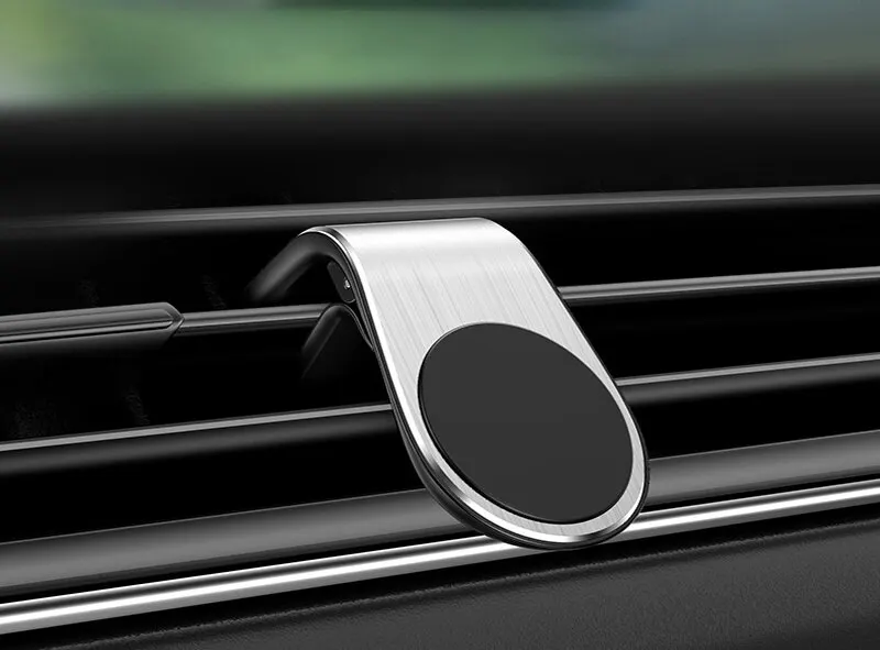 Magnetic Car Phone Holder: Air Vent Mount for GPS & Smartphones