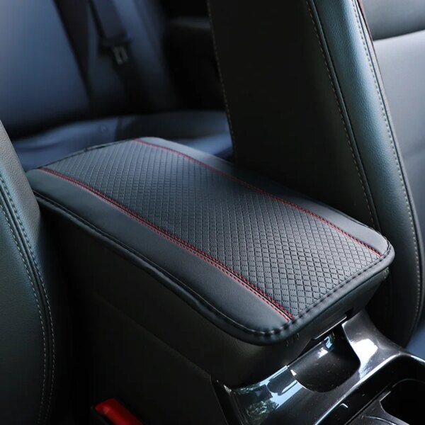 66907-ojud7s.jpg Universal Car Armrest Box Pad: Non-Slip Fiber Leather Cover