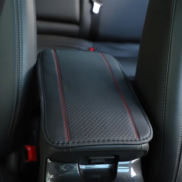 66907-tnot8n.jpg Universal Car Armrest Box Pad: Non-Slip Fiber Leather Cover