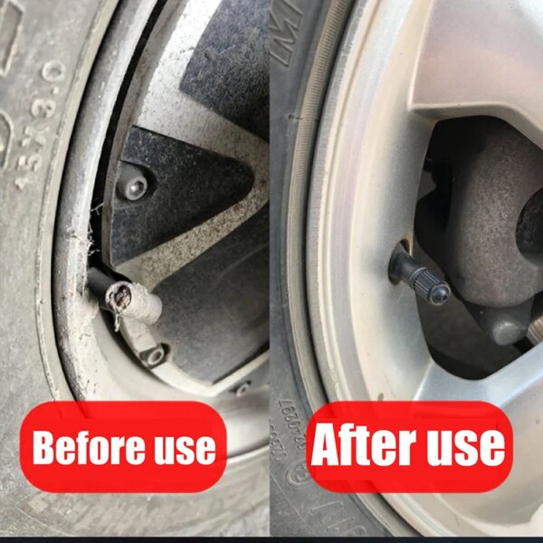 20PCS Black Plastic Dome Shape Tire Valve Caps: Car & Motorcycle Accessories