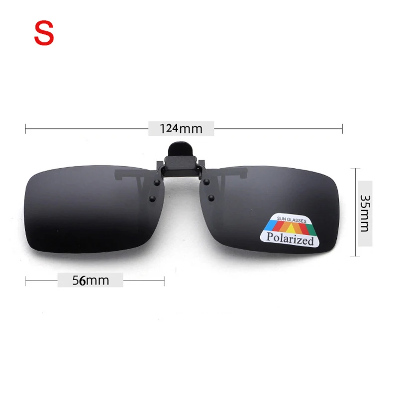 Polarized Sunglasses Clip On: Driving & Fishing Night Vision Clips