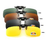 Polarized Sunglasses Clip On: Driving & Fishing Night Vision Clips
