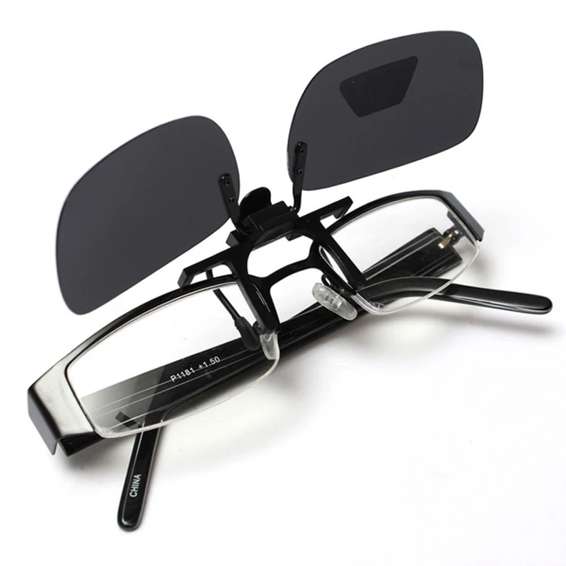 Polarized Sunglasses Clip On: Driving & Fishing Night Vision Clips