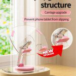 Multi-Functional 360° Rotating Mobile Phone Stand: Desktop Support Stand