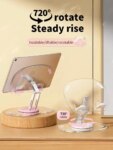 Multi-Functional 360° Rotating Mobile Phone Stand: Desktop Support Stand