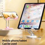 Multi-Functional 360° Rotating Mobile Phone Stand: Desktop Support Stand