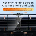 Universal Car Air Vent Holder Mount: Compatible with 7" - 12.9" Tablets, iPads, 4" - 7" Folding Screen/straight Panel Phones