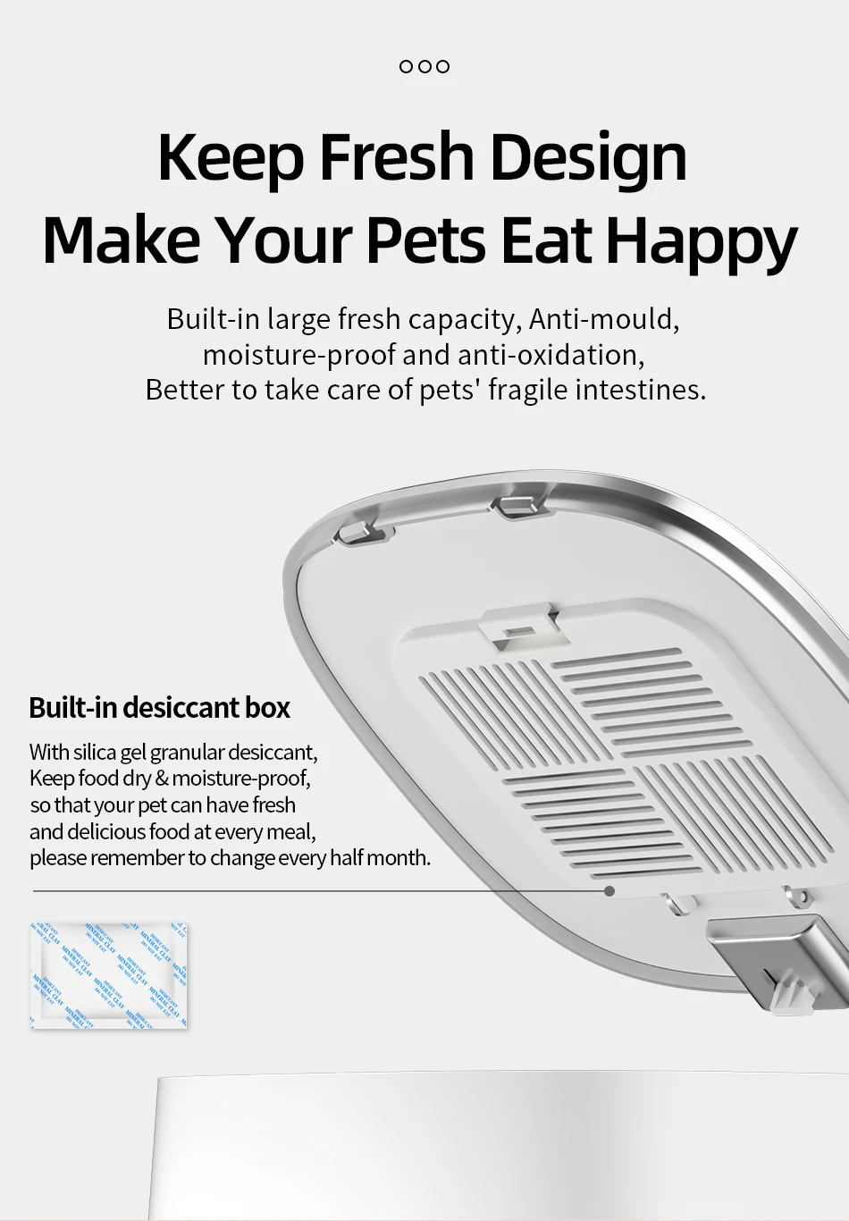 ROJECO 4L Automatic Pet Feeder: Smart Control Cat/Dog Food Dispenser