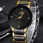 Fashion Steel Band Quartz Watch Set: Men's Personalized 3PCs