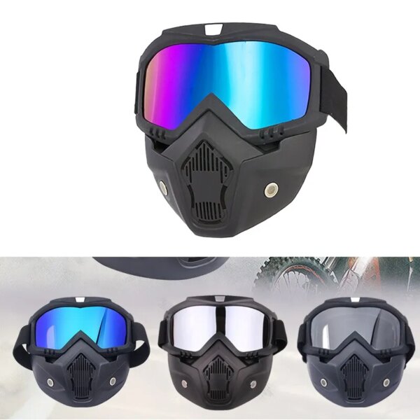 67850-v8z3bl.jpg Windproof Motocross Goggles: UV Protection Eyewear with Mask