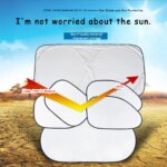 6-Piece Car Sunshade Set: Windshield Covers for Anti Snow, Ice, and UV Protection