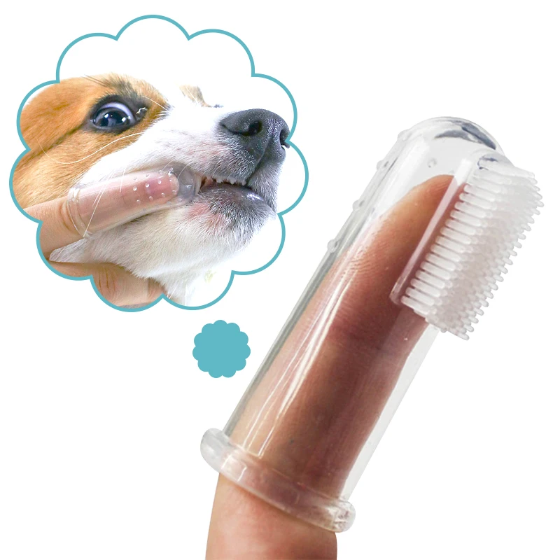 Super Soft Pet Finger Toothbrush: Dog & Cat Teeth Cleaning Tool