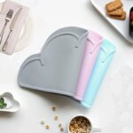 Nonspill Nonslip Pet Feeding Mat: Waterproof Silicone Placemat, Easy to Clean