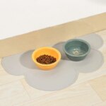 Nonspill Nonslip Pet Feeding Mat: Waterproof Silicone Placemat, Easy to Clean