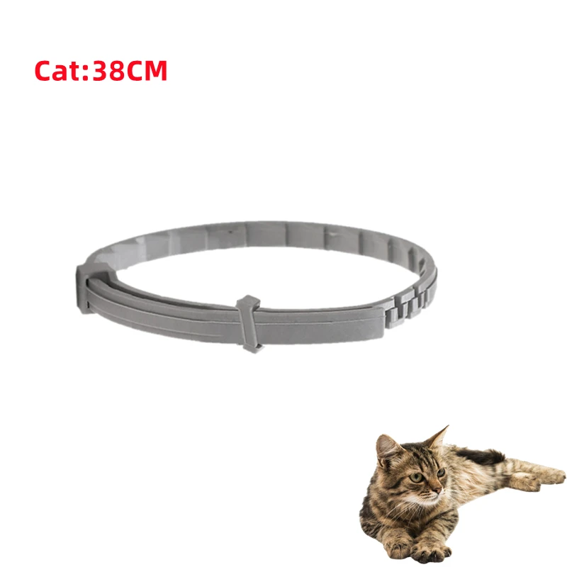 8-Month Protection Retractable Pet Collar: Anti-Flea and Tick for Dogs and Cats