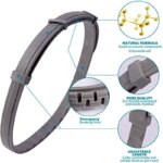 8-Month Protection Retractable Pet Collar: Anti-Flea and Tick for Dogs and Cats