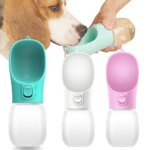 Leakproof Portable Dog Water Bottle: Ideal for Small to Large Dogs and Cats, Perfect for Outdoor Walking