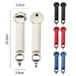 Retractable Multi-Function Bottle Opener: Stainless Steel, Magnetic Suction, Labor-Saving Kitchen Tool