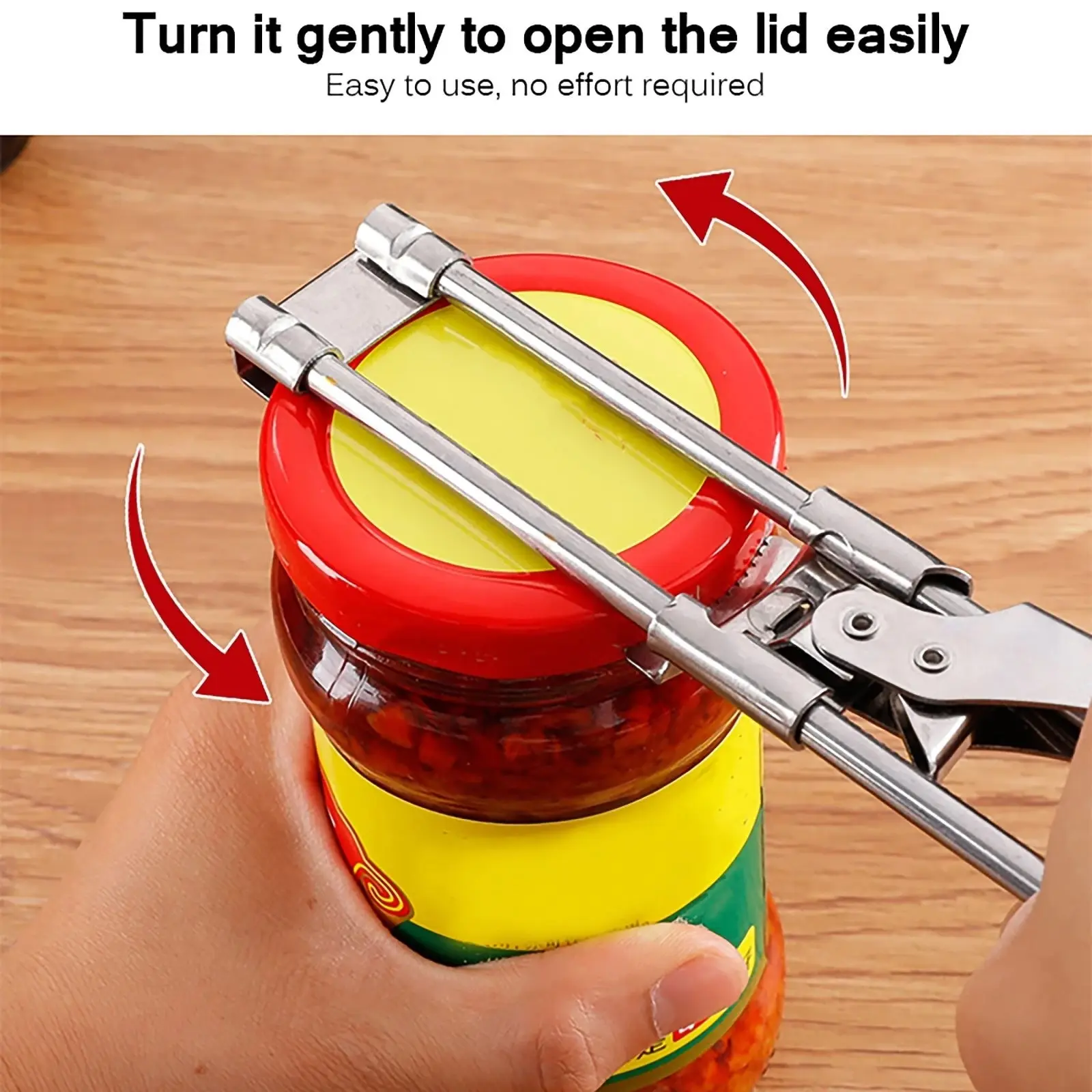 Retractable Multi-Function Bottle Opener: Stainless Steel, Magnetic Suction, Labor-Saving Kitchen Tool