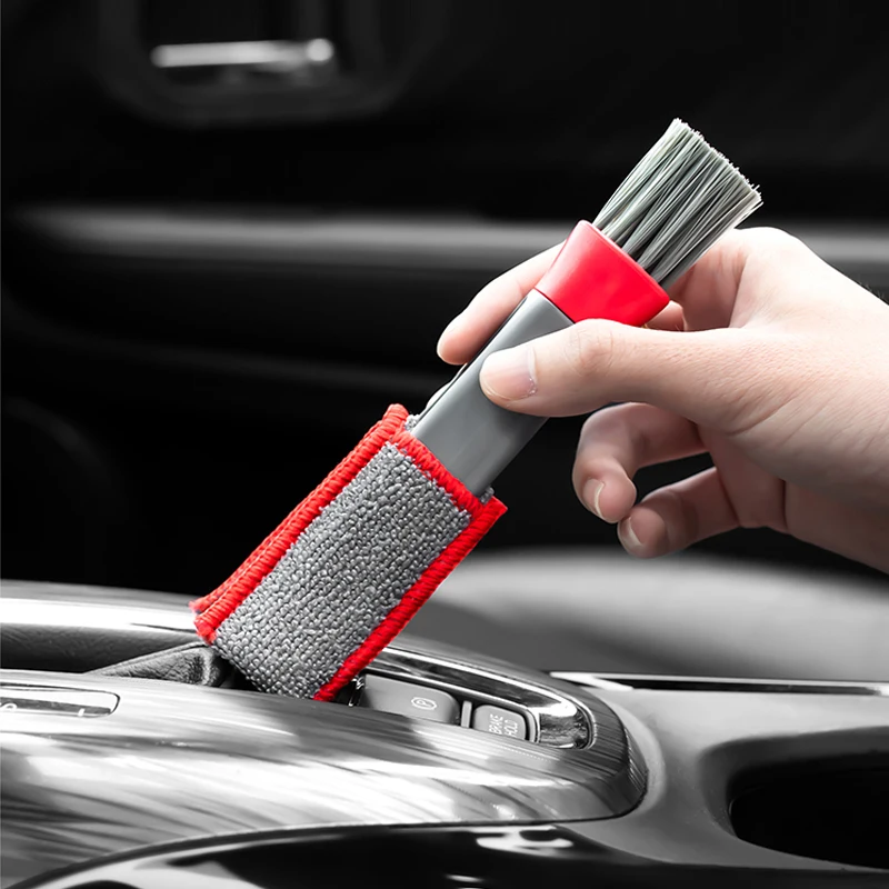 Multi-Purpose Car Air-Conditioner Outlet Cleaning Tool: Dust Brush for Interior Car Accessories