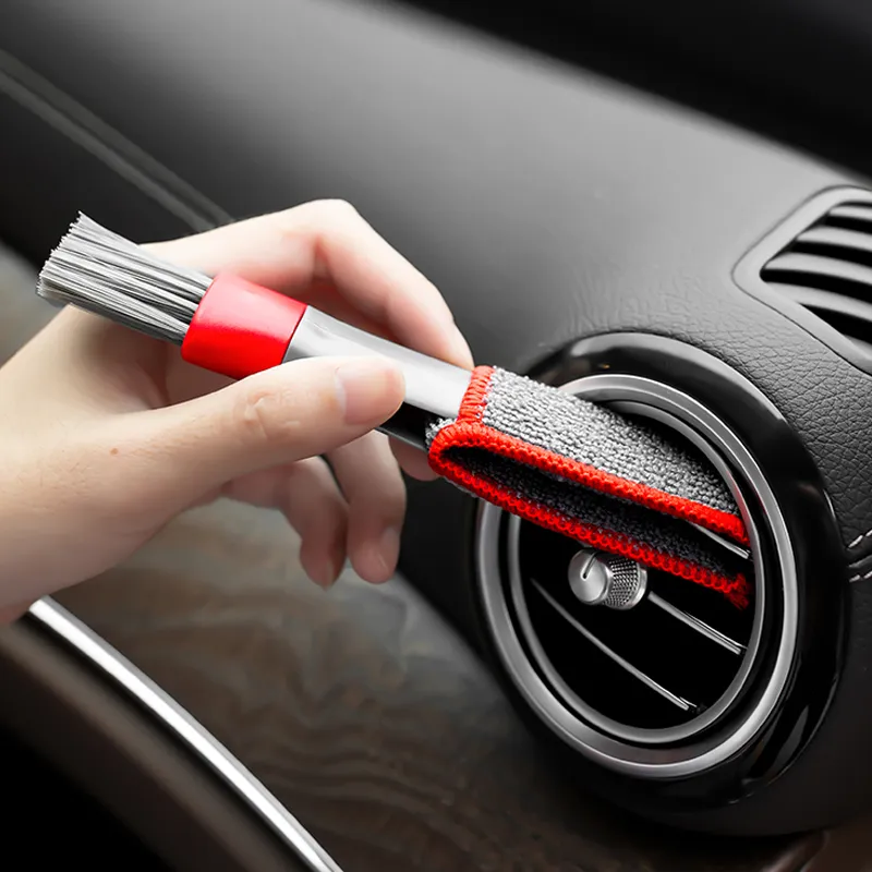 Multi-Purpose Car Air-Conditioner Outlet Cleaning Tool: Dust Brush for Interior Car Accessories