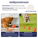 USB Automatic Moving Bouncing Smart Dog Toy Ball: Interactive Pet Toy for Puppy, Cat Product