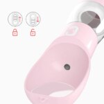 Portable Pet Dog Water Bottle Feeder Bowl: Ideal for Outdoor Travel, Convenient Drinking Solution for Dogs