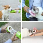 Portable Pet Dog Water Bottle Feeder Bowl: Ideal for Outdoor Travel, Convenient Drinking Solution for Dogs