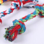 Pet Molar Bite-resistant Cotton Rope Knot: Dog Toy for Small Puppies, Teeth Cleaning Chew Toy