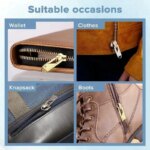 10 Pcs Zipper Slider Puller: Instant Zipper Repair Bag Replacement Buckles for Travel Bags, Suitcases, DIY Sewing Craft