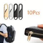 10 Pcs Zipper Slider Puller: Instant Zipper Repair Bag Replacement Buckles for Travel Bags, Suitcases, DIY Sewing Craft