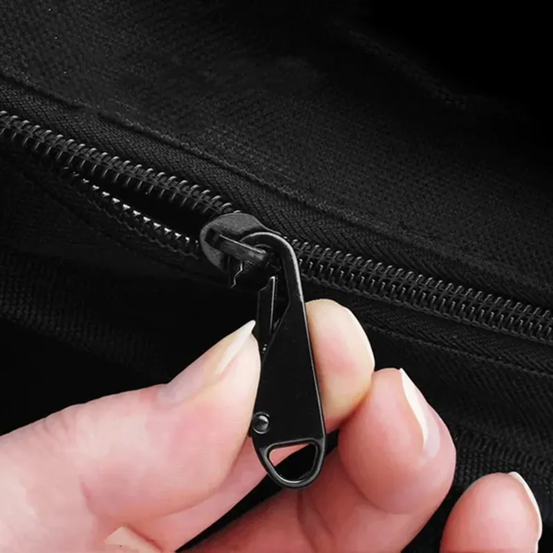 10 Pcs Zipper Slider Puller: Instant Zipper Repair Bag Replacement Buckles for Travel Bags, Suitcases, DIY Sewing Craft