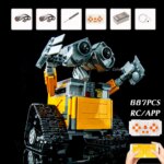 687PCS Technical RC Block Space Robot Remote Control Model Building Blocks: Ideal Brick Toy for Kid's Birthday or Christmas Gift
