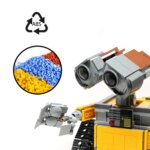 687PCS Technical RC Block Space Robot Remote Control Model Building Blocks: Ideal Brick Toy for Kid's Birthday or Christmas Gift