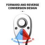 Ratchet Wrench: 24-Tooth Drive, Multi-function