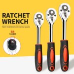 Ratchet Wrench: 24-Tooth Drive, Multi-function