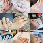 Authentic Princess Tiara Crown Ring: Sparkling Love Heart, 925 Silver