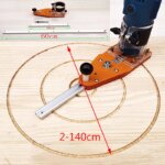 Makita Electric Hand Trimmer Circle Cutting Jig: Woodworking Tool
